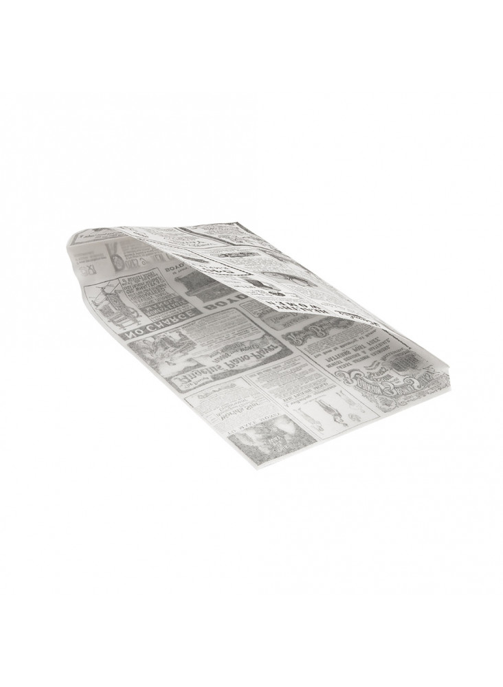 Pochette crêpe ingraissable 12 x17,5 cm 2 côtés ouverts (2000 unités)